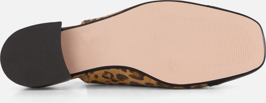 Linea Zeta Leopard Slingbacks zwart Leer - Foto 5