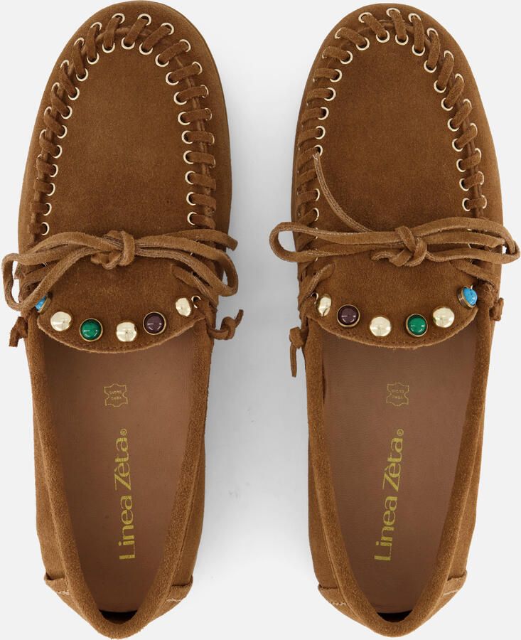 Linea Zeta Loafers bruin Suède - Foto 2