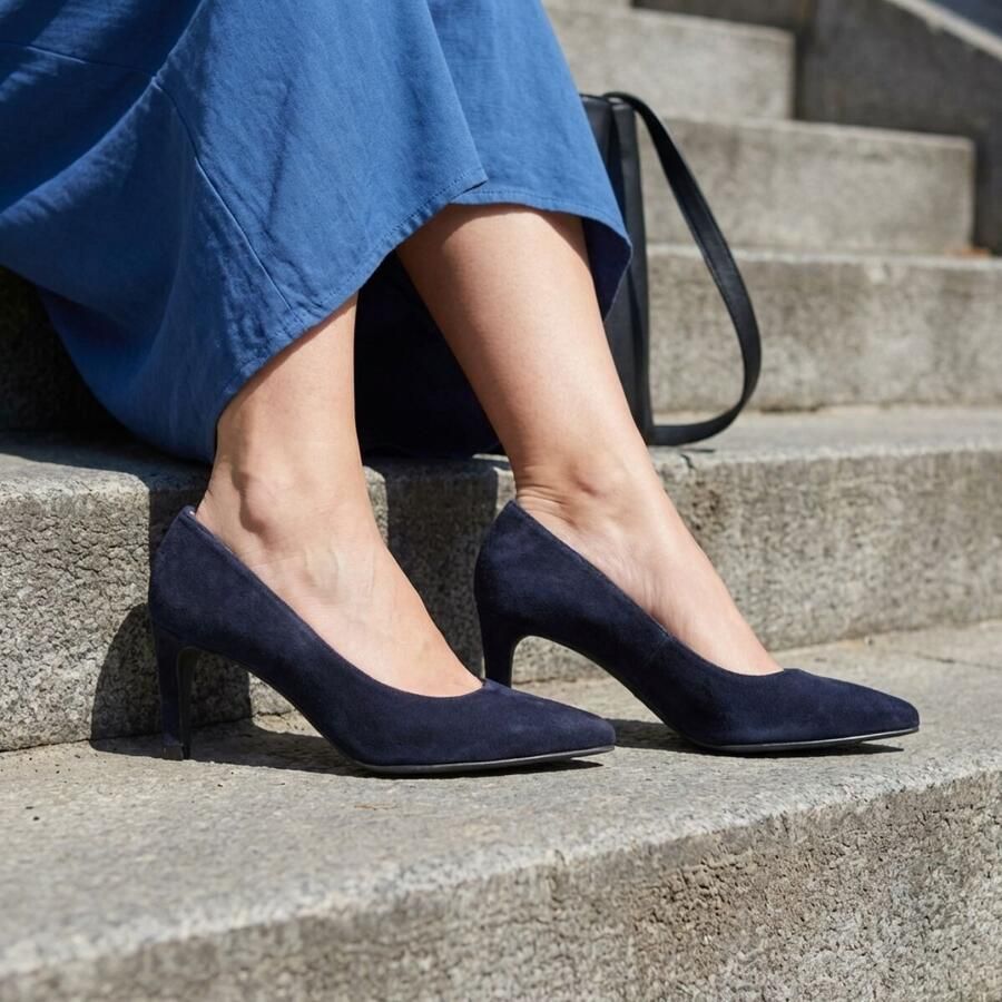 Linea Zeta Pumps zwart Suede - Foto 2