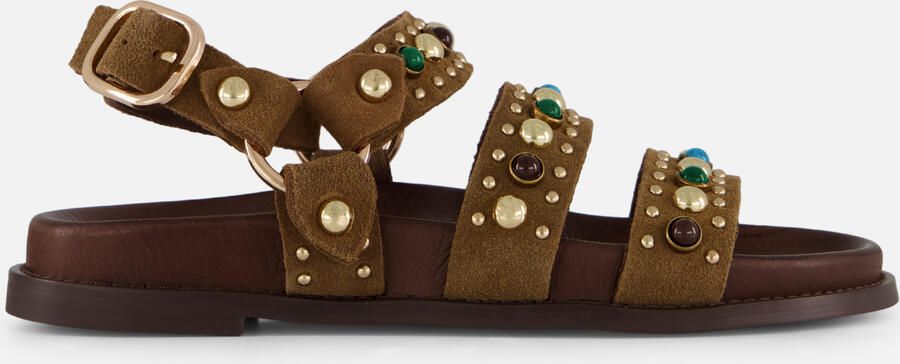 Linea zeta Sandalen bruin Leer - Foto 5