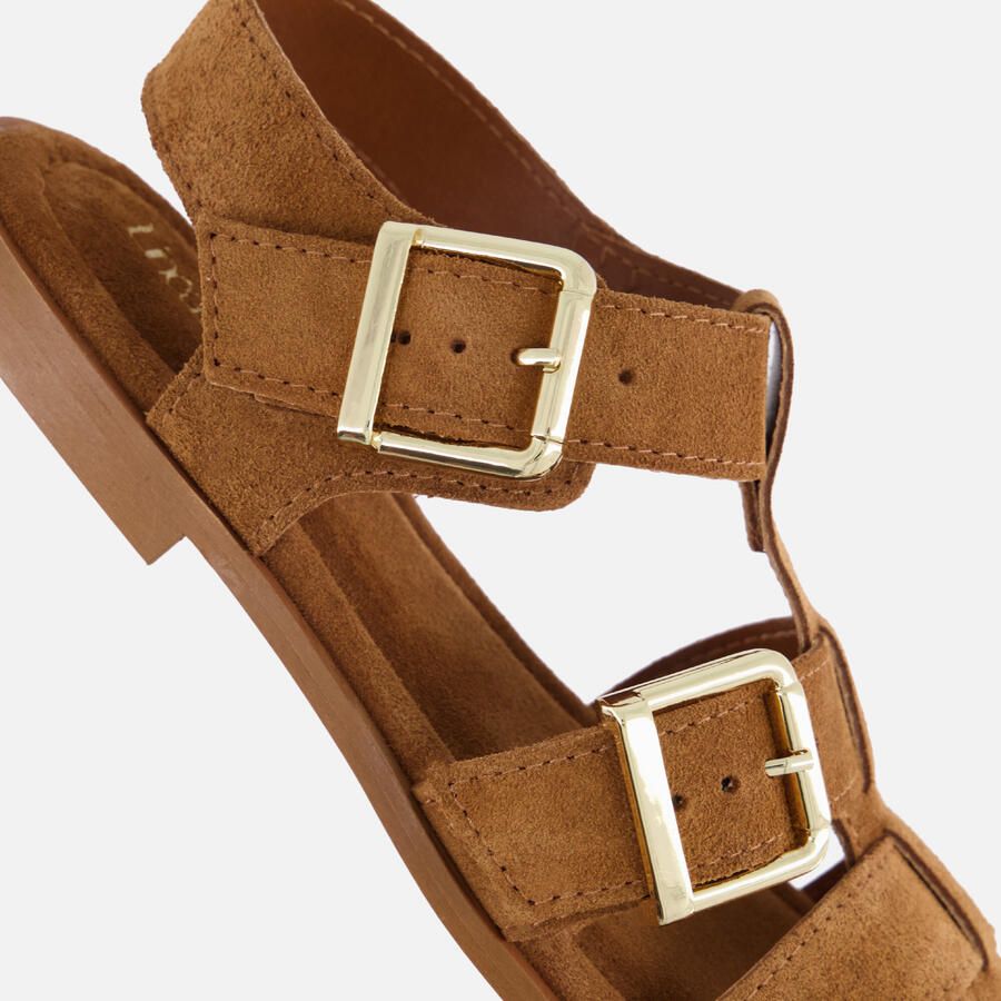 Linea Zeta Sandalen bruin Suède - Foto 2