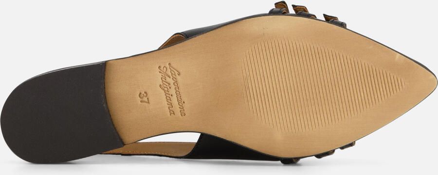 Linea Zeta Slingback Instappers zwart Leer - Foto 4