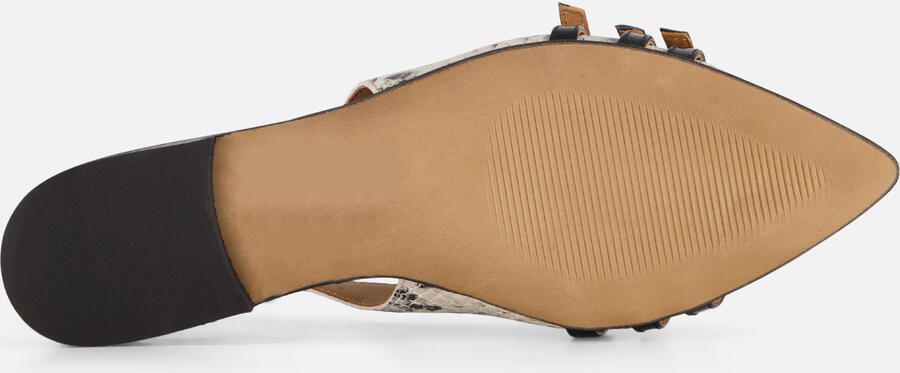 Linea Zeta Slingbacks bruin Leer - Foto 4