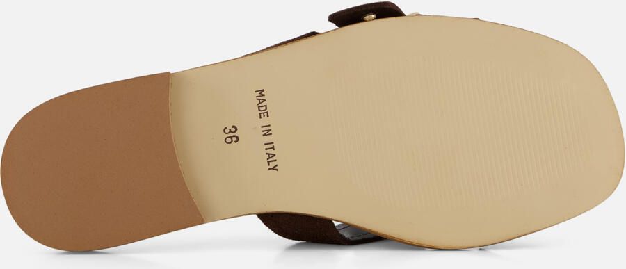 Linea Zeta Slippers bruin Suède - Foto 4