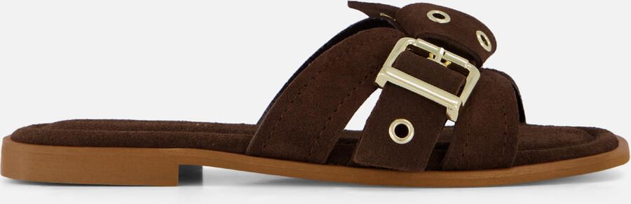 Linea Zeta Slippers bruin Suède - Foto 5