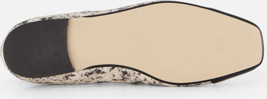 Linea Zeta Snake Ballerina's zwart Leer - Foto 5