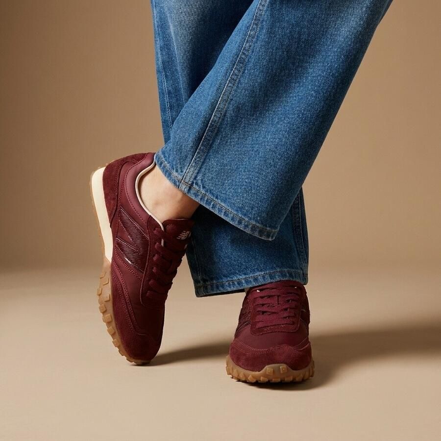 Linea Zeta Sneakers bordeaux Suede