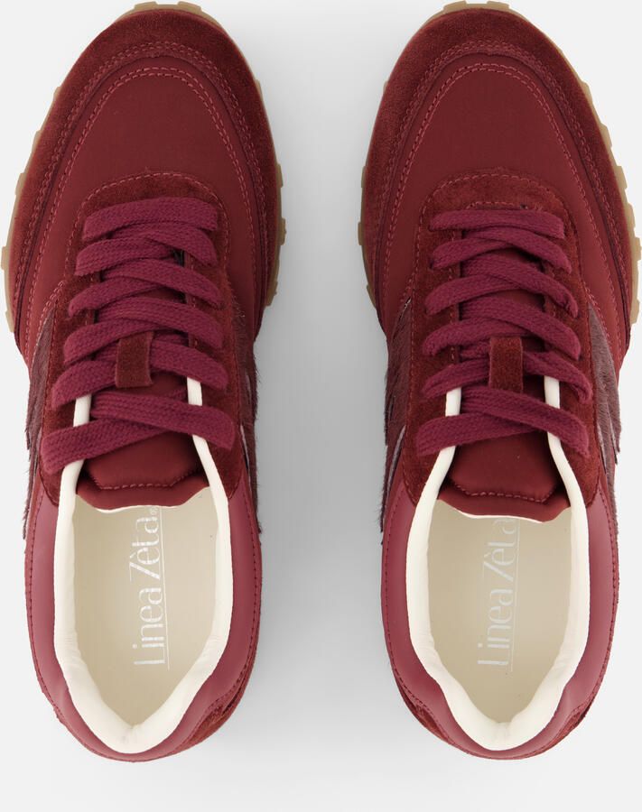 Linea Zeta Sneakers bordeaux Suede - Foto 2