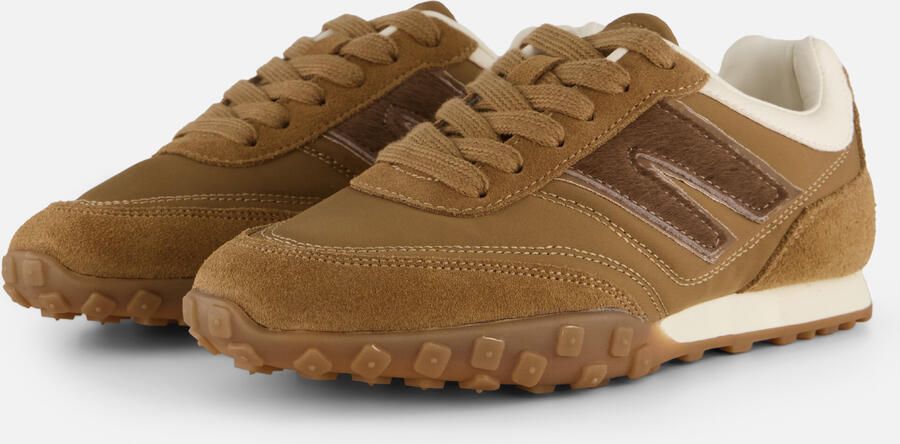 Linea zeta Sneakers bruin Suede