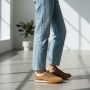 Linea Zeta Sneakers bruin Suede - Thumbnail 1
