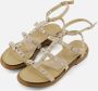 Linea Zeta Sandalen beige Suede - Thumbnail 1