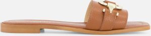 Linea Zeta Sandalen cognac Leer