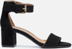 Linea zeta Sandalen met hak zwart Leer Dames