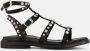 Linea zeta Sandalen zwart Leer - Thumbnail 2