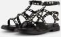 Linea zeta Sandalen zwart Leer - Thumbnail 7