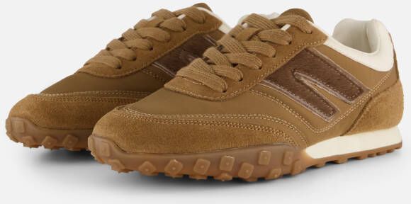 Linea zeta Sneakers bruin Suede