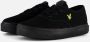 Lyle & Scott Wick Sneakers zwart Canvas - Thumbnail 7
