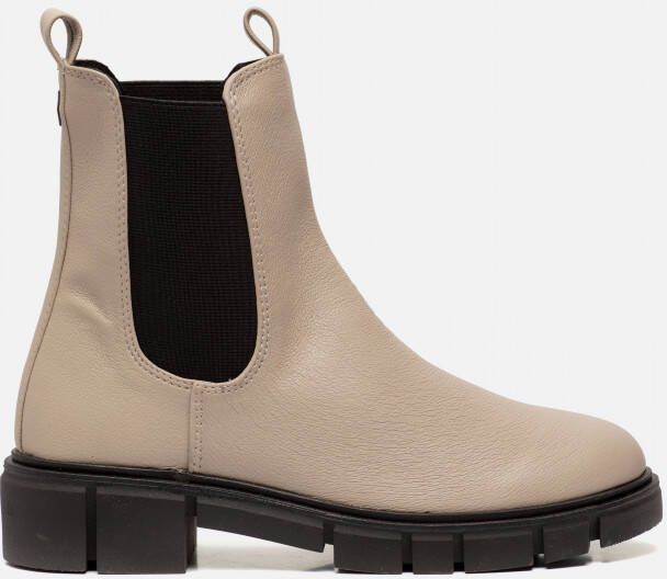 marco tozzi Chelsea boots beige Synthetisch 182807