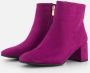 Marco tozzi Paarse Suède Enkellaars voor Dames Purple Dames - Thumbnail 2
