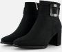 Marco Tozzi Enkellaarsjes blauw Textiel Dames - Thumbnail 1