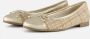 Marco Tozzi MT Vegan Soft Lining + Feel Me insole Dames Ballerina's CREAM MULTI - Thumbnail 2