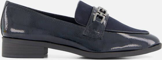 Marco tozzi Instappers blauw Lak