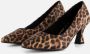 Marco Tozzi Leopard Pumps beige Textiel Dames - Thumbnail 1