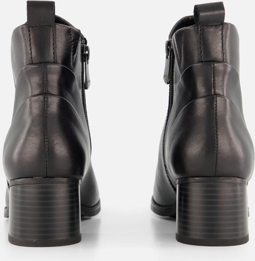 Marco Tozzi Laarsjes blokhak business-enkellaars ankleboots met aantrekloop - Foto 2