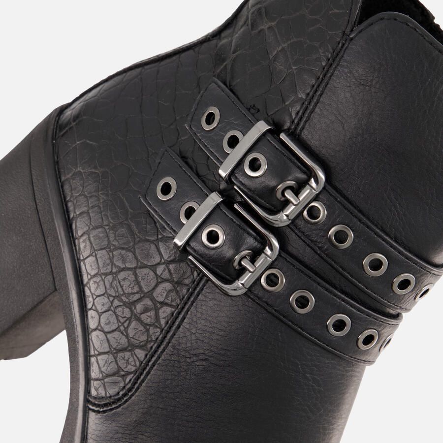 Marco Tozzi Dames Enkellaarsje 2-25409-45 001 F-breedte