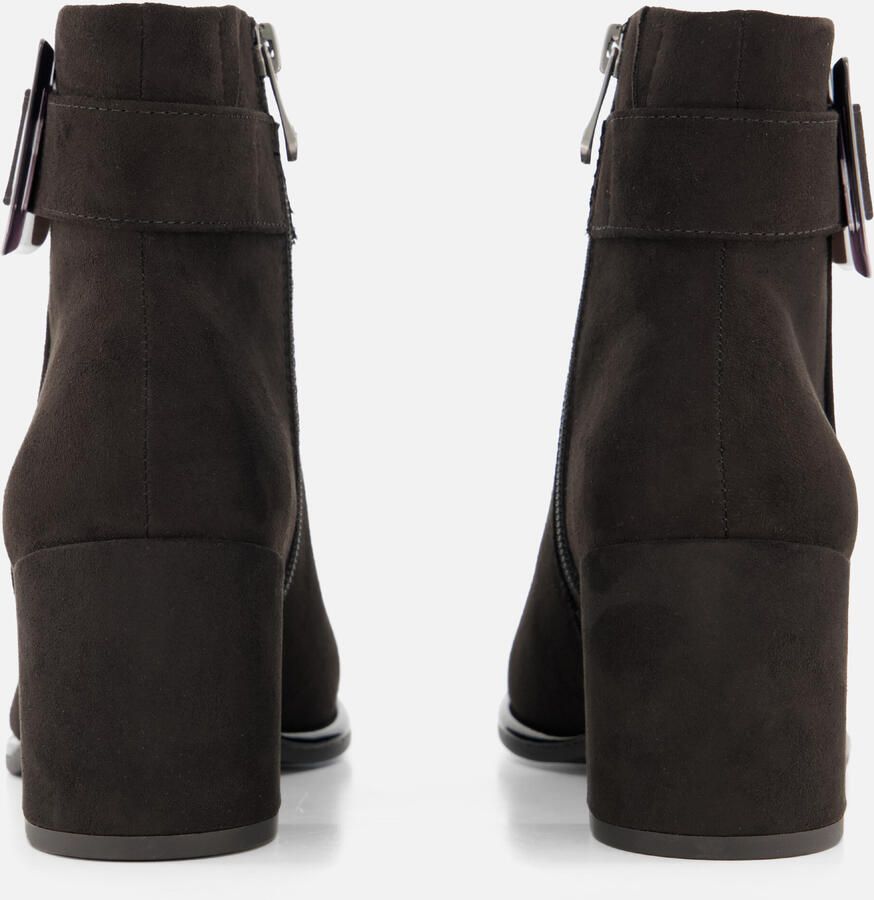 Marco Tozzi Enkellaarsjes zwart Textiel Dames - Foto 2