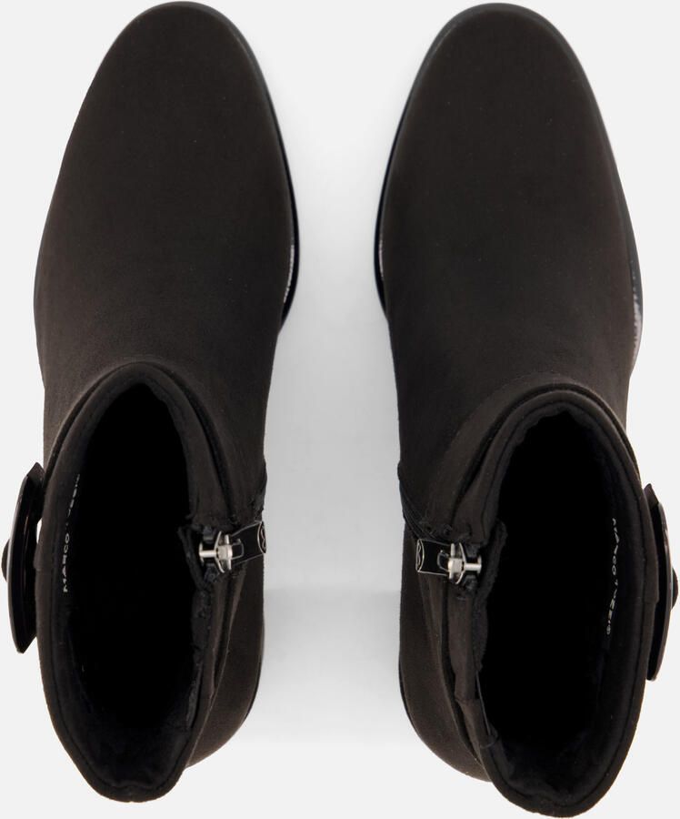 Marco Tozzi Enkellaarsjes zwart Textiel Dames - Foto 3