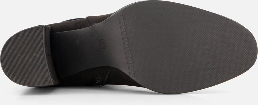 Marco Tozzi Enkellaarsjes zwart Textiel Dames - Foto 4