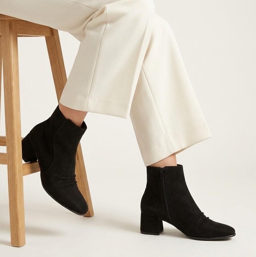 Marco Tozzi Mannen enkellaarzen in effen kleuren