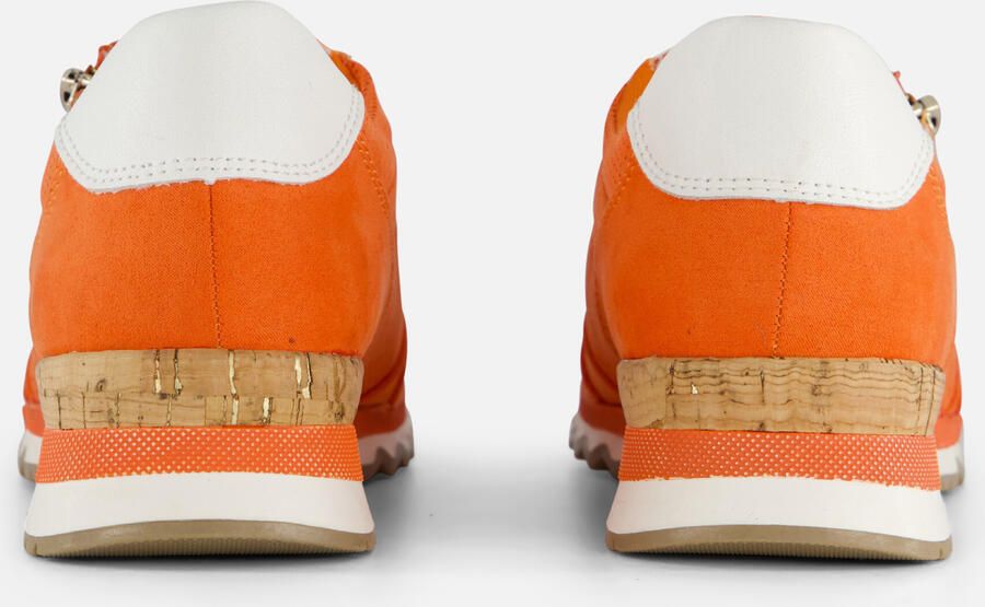 Marco Tozzi Sneakers met sleehak vrijetijdsschoen lage schoen veterschoen in vegan uitvoering - Foto 6