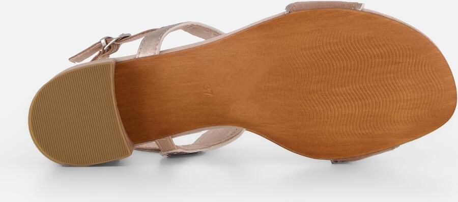 Marco Tozzi Sandaaltjes blokhak zomerschoen bandjessandaal met verstelbare gesp - Foto 7