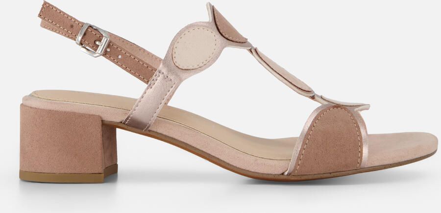 Marco Tozzi Sandaaltjes blokhak zomerschoen bandjessandaal met verstelbare gesp - Foto 6