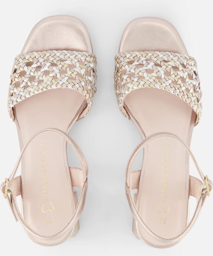 Marco Tozzi Sandalen roze metallic Synthetisch - Foto 3