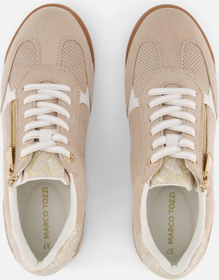 Marco Tozzi Sneakers beige Synthetisch - Foto 3