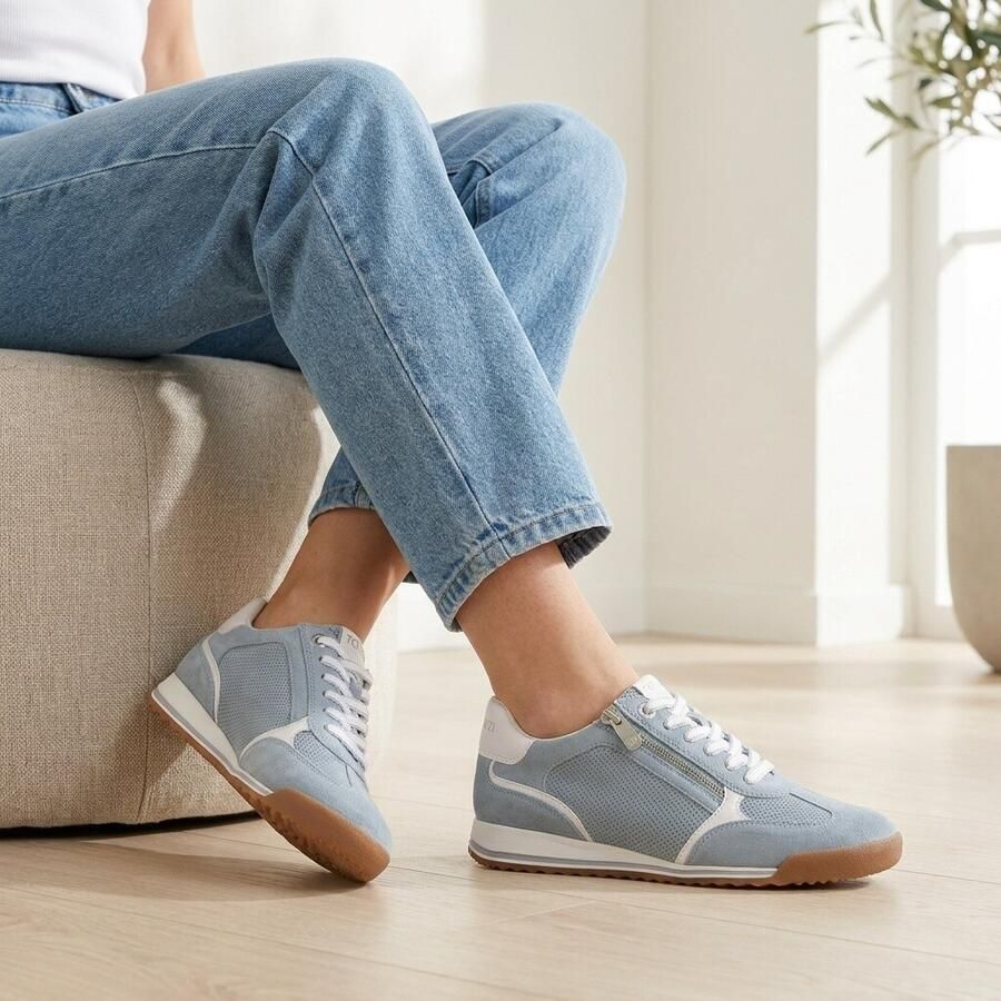 Marco tozzi Sneakers blauw Synthetisch