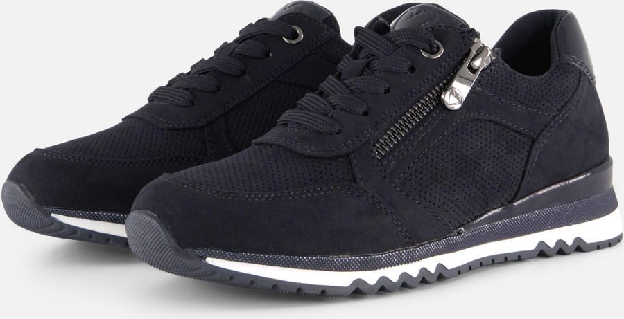 Marco Tozzi Sneakers blauw Textiel Dames