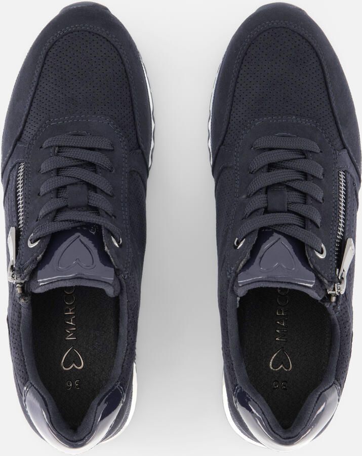 Marco Tozzi Sneakers blauw Textiel Dames - Foto 3