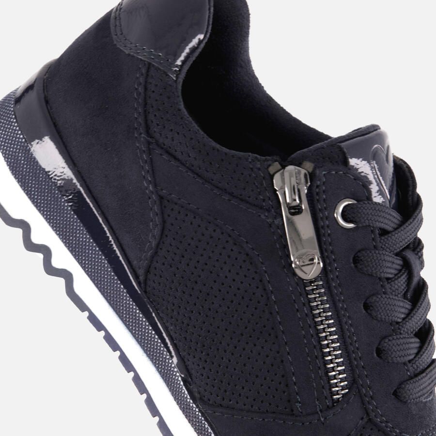 Marco Tozzi Sneakers blauw Textiel Dames - Foto 2