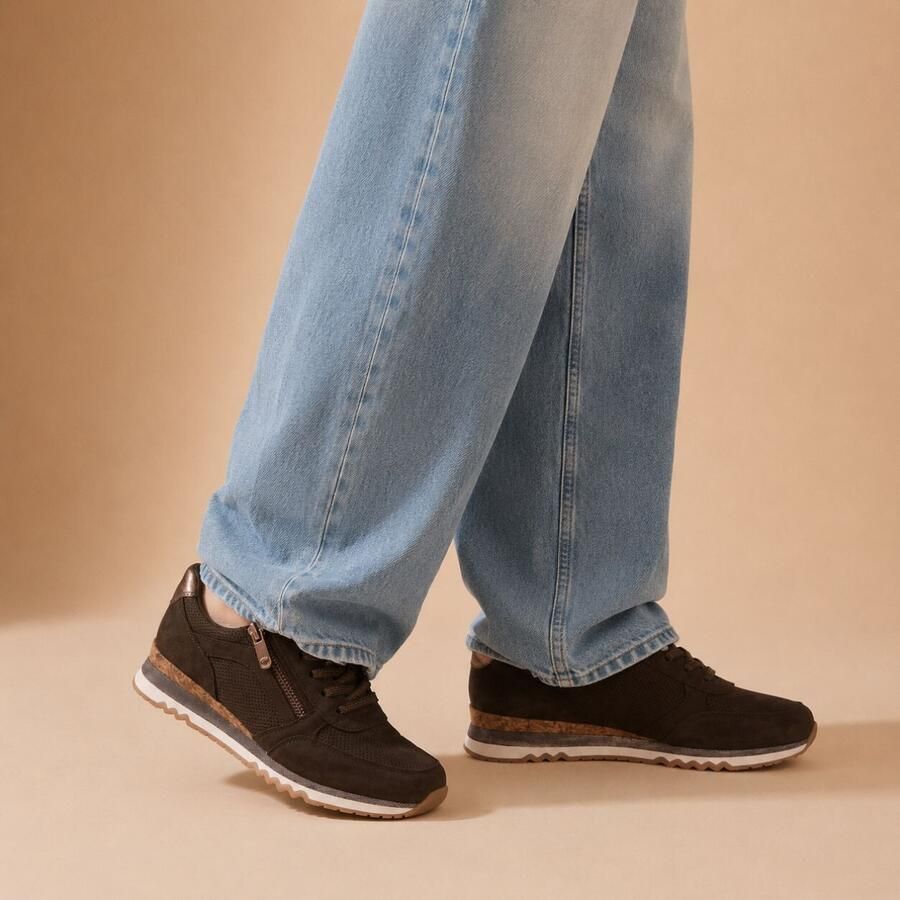 MARCO TOZZI Sneakers laag 'Sneakers Laag' donkerbruin - Foto 7