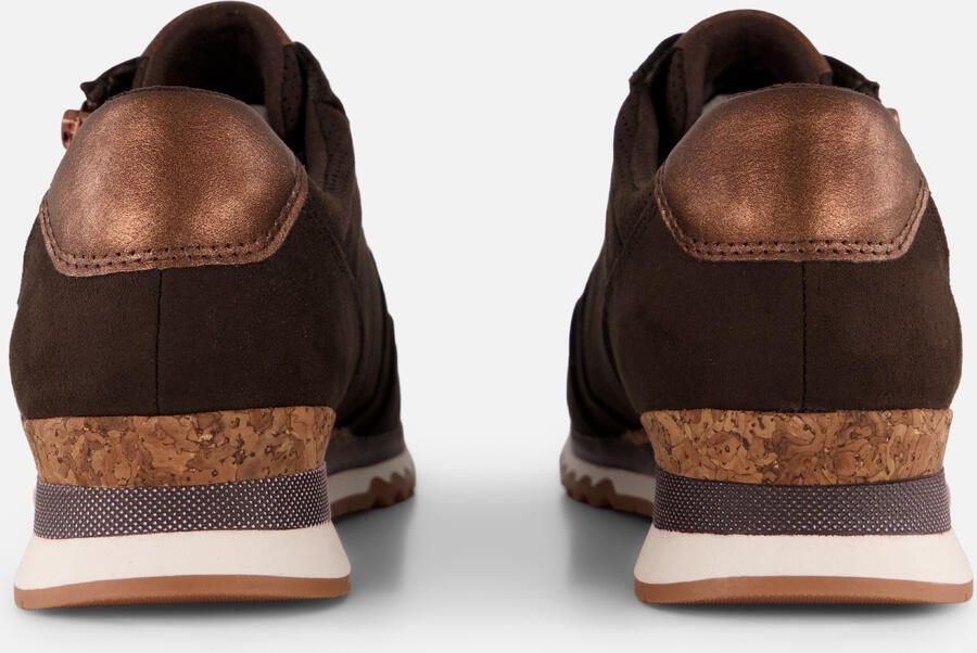 MARCO TOZZI Sneakers laag 'Sneakers Laag' donkerbruin - Foto 4