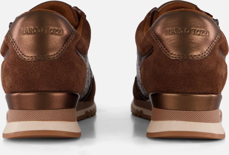 Marco Tozzi Dames Sneaker 23719-343 Bruin Combi - Foto 3