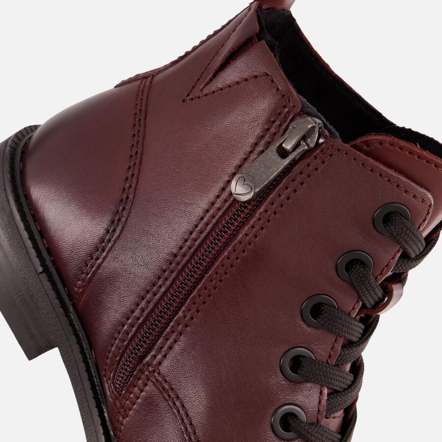 Marco tozzi Veterboots bordeaux Synthetisch