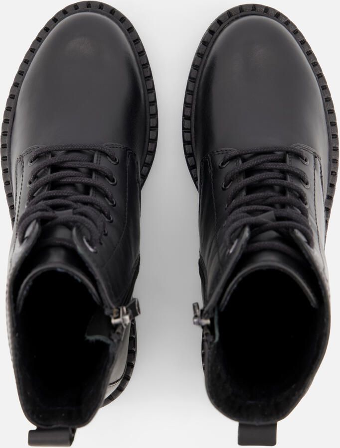 Marco Tozzi art 2-25238-45 001 zwart -dames-veter rits - Foto 5