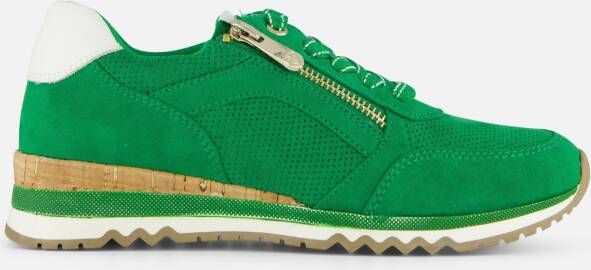 marco tozzi Perfo Sneakers groen Textiel