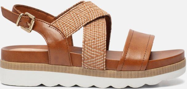 marco tozzi Premio sandalen cognac