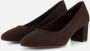 Marco tozzi Pumps bruin Textiel - Thumbnail 1